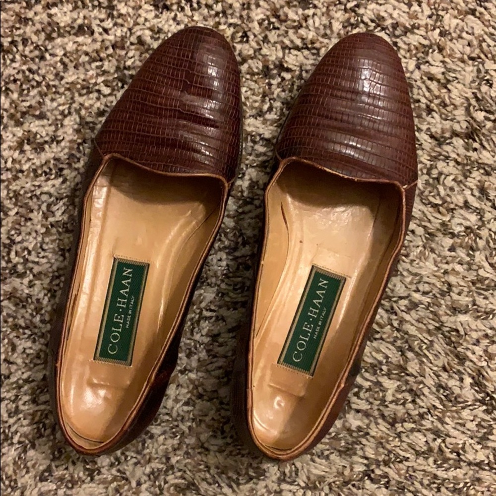 Cole Haan genuine Alligator skin Shoes size 5